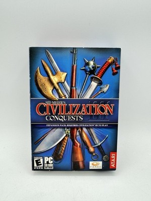 Sid Meiers Civilization III Conquests (2003) PC CD-ROM