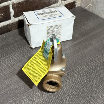 #ad WATTS 740 050 3 4quot; Iron Boiler Pressure Relief Valve Item #0382328 With Box $105.00