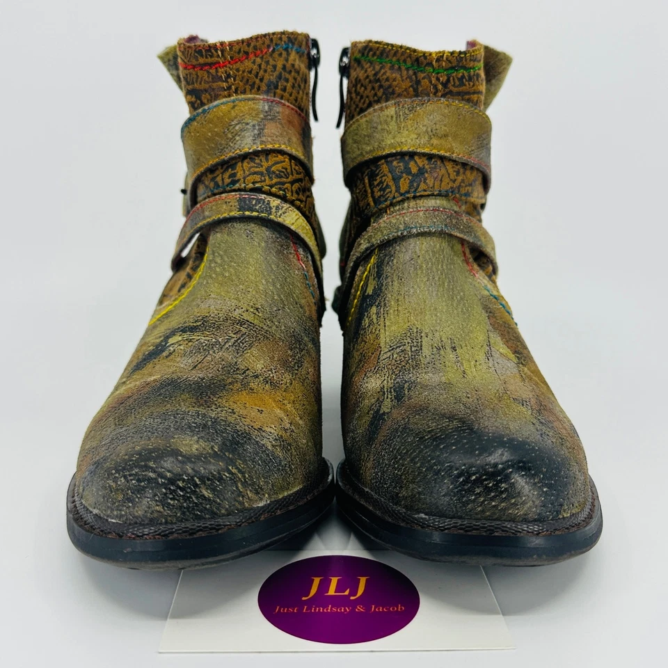 Spring Step L'Artiste Mujer Shazzam Botines Camel Talla 37 EU/6.5-7 US Foto 2 de 4