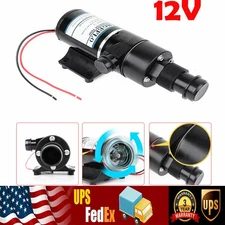Lift UP to 9.8 Feet Macerator Waste Water Pump 12V 45L/min for Boat RV Marine US