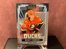 2025-26 o-pee-chee hockey BECKETT SENNECKE Marquee Rookie DUCKS
