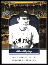 2008 Upper Deck Yankee Stadium Legacy #695 Red Ruffing
