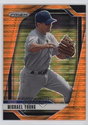 2025 Panini Prizm Orange Pulsar Prizm 24/399 Michael Young #244 1d2q