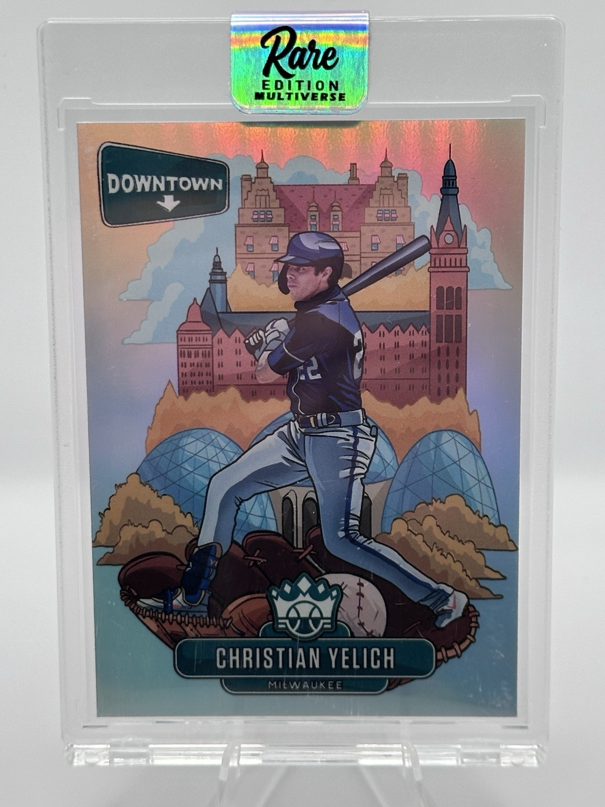 2021 Panini Diamond Kings - Downtown Christian Yelich #D-5
