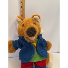 McGraw Hill "Fox in a Box" full-body hand puppet plush toy.