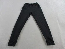 Joah Brown Pants Womens XS Small Black Joggers Sweatpants Fleece Terry Lounge