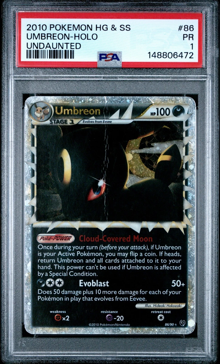 Preços baixos em Jogos de cartas colecionáveis individuais Umbreon