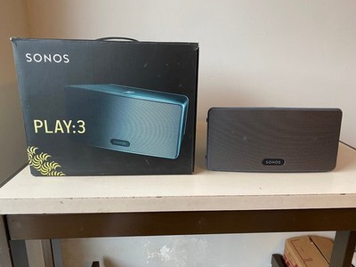 Sonos PLAY:3 Schwarz Lautsprecher