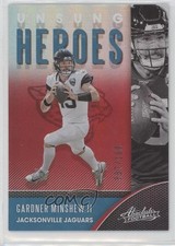 2020 Panini Absolute Unsung Heroes Spectrum Red 87/100 Gardner Minshew II 0c6