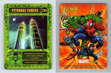 Petronas Towers #264 Marvel Genio 2003 CCG Card