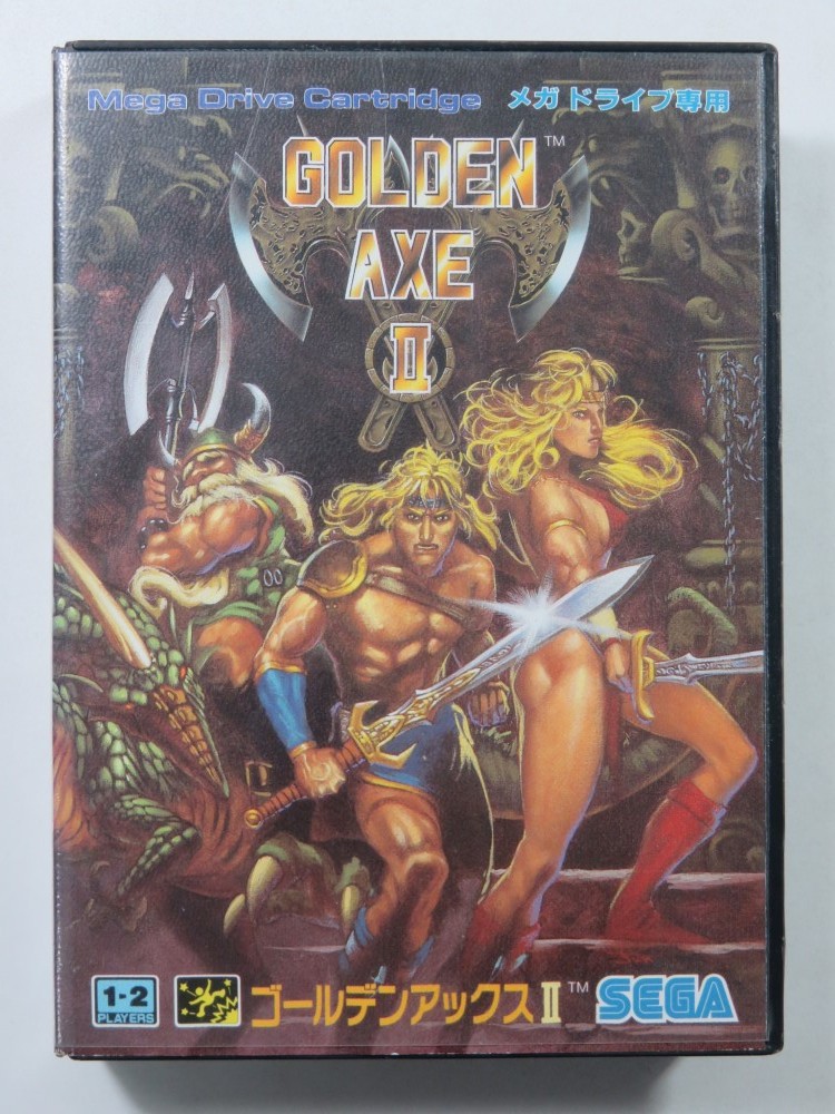 GOLDEN AXE II SEGA MEGADRIVE (MD) NTSC-JAPAN (SANS NOTICE - WITHOUT MANUAL)