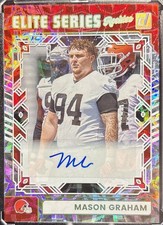 2025 Panini Donruss - The Elite Series Rookies Browns Mason Graham Auto /99 (RC)