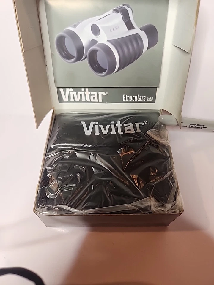 Vivitar Binoculars 4x30 New In Box with Case - Image 4 of 4