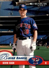 2003 Donruss #27 Kevin Cash Toronto Blue Jays