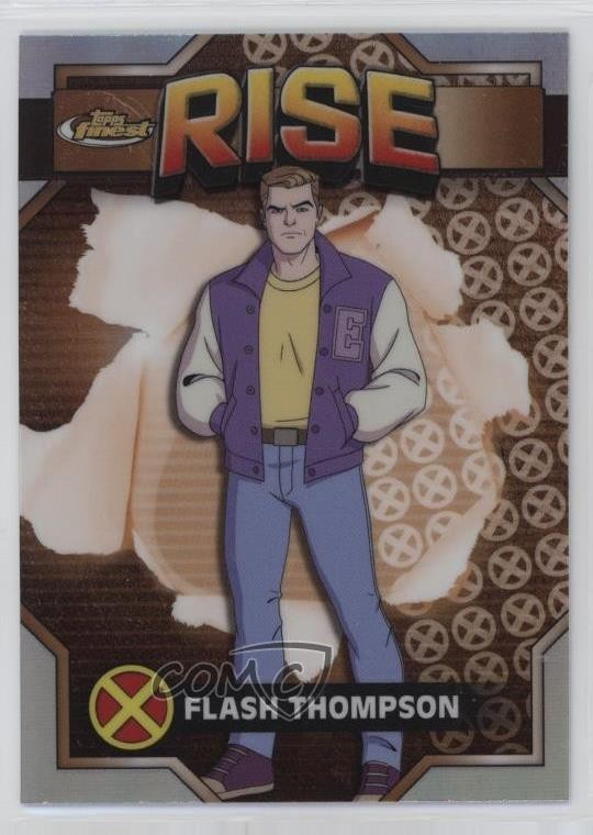 2025 Topps Finest X-Men '97 Common Bronze Refractor Flash Thompson #23 0b7