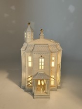   Lenox Christmas Or Halloween House With Broken Windows And Doors -Lights Up