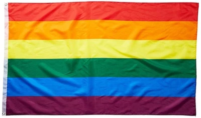 100 x Rainbow Flag Pride Decorations 3ft x 5ft Flags Wholesale Bulk Buy Job Lot