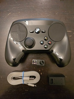 Valve Steam Controller Model 1001 With Dongle, Dongle Dock and USB Micro Cable
