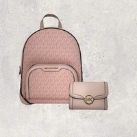 Michael Kors Mk Tasche Rucksack GeldböRse Jet Set Travel Jaycee Leida Rosa Neu