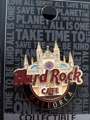 HRC Hard Rock Cafe Mallorca 3D Global Logo Series Version 2 Pin2024