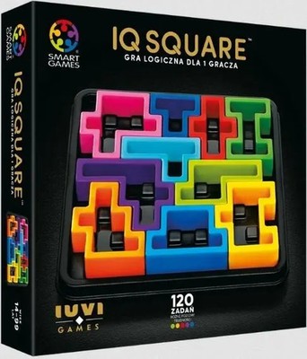 5906700248368 Smart Games IQ Square Deluxe (PL) IUVI Games IUVI Games