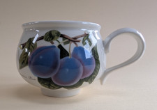 Pair of Portmeiron Pomona t-cup Plum and Apple