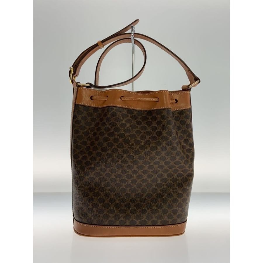 CELINE Macadam Pattern Drawstring Shoulder Bag 20… - image 3