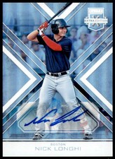 2016 PANINI NICK LONGHI 133 NRMT-MT ELITE EXTRA EDITION AUTOGRAPH BOSTON RED SOX