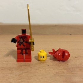 LEGO Ninjago Golden Weapons Kai njo0007, Zane njo0001, and Kendo Cole njo0041.