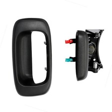 Tailgate Handle Latch Bezel Trim With Rod Clip Fits Chevy Silverado Gmc Sierra