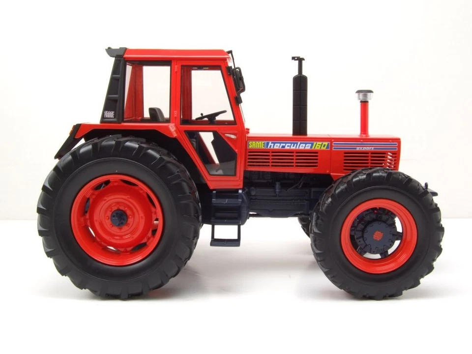 Same Hercules 160 Trattore Arancione Modellino 1:18 Schuco - Immagine 4 di 4