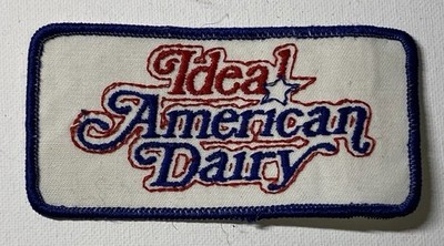 Vintage Ideal American Dairy Patch Badge