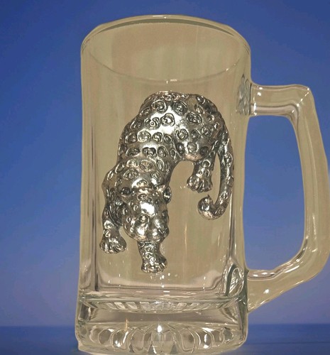 Arthur Court Jaguar Mug Beer Applied Metal 3D Safari Cat Bar Ware Jaguars 