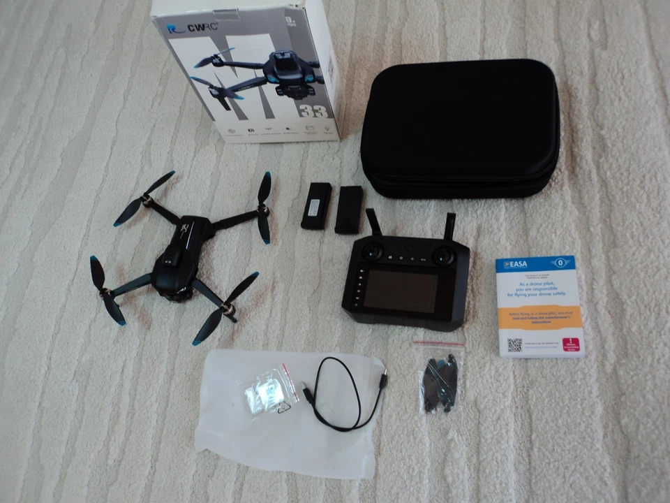 M33 MAX Drone WIFI FPV 4K HD Dual Camera Quadcopter 4,5" Screen Remote Control - Bild 3 von 4