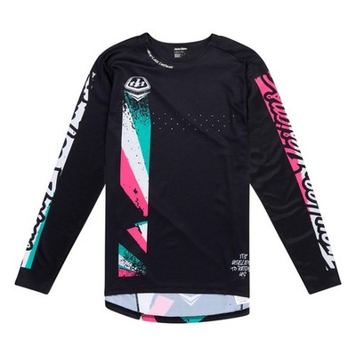 Troy Lee Designs Sprint Jersey, Full Pull, black, M