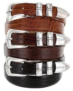 Men's Belt Genuine Full-Grain Cowhide Leather Designer Golf Dress Belt