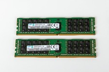Lot Of 2 - Samsung 32GB 2Rx4 PC4-2400T DDR4 Server RAM Memory ECC