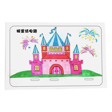 Electricity Circuit Kit Science Paper Circuit Toy for Children Encourages lovely