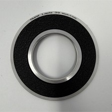 Durst Lapla 39 Lens Board Adapter Ring, Silver/Black, Made in Italy