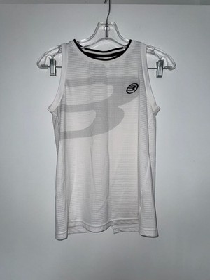 Bullpadel Lerna WPT Performance Padel Tank Top White