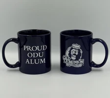 Old Dominion University 🤍 Mug Set of 2 Proud ODU Alum Logo Navy Blue Ceramic 