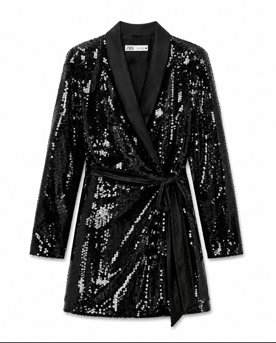 zara glitter blazer dress Sequin Indiana Women's Dresses for sale zara silver sequin dress