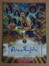 2025-26 Topps Havoc Marks Auto 1/1 Alex English