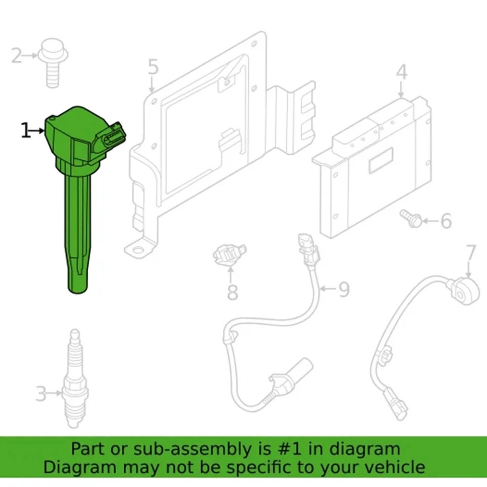⭐GENUINE⭐ Ignition Coil for 2021-2023 Kia K5 Sorento Sportage 1.6L 273012M417 - Image 4 of 4