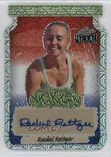 2024 Leaf Metal Pickleball Red White & Blue Mojo 4/4 Rachel Rettger Auto 7rv