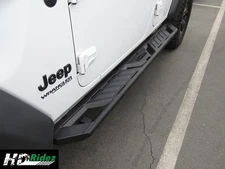 APS Black Steel SR1 Off-road Board Fit 18-24 Jeep Wrangler JL 4Dr