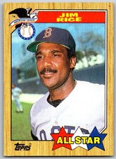 ⚾ 1987 Topps #610 Jim Rice Boston Red Sox