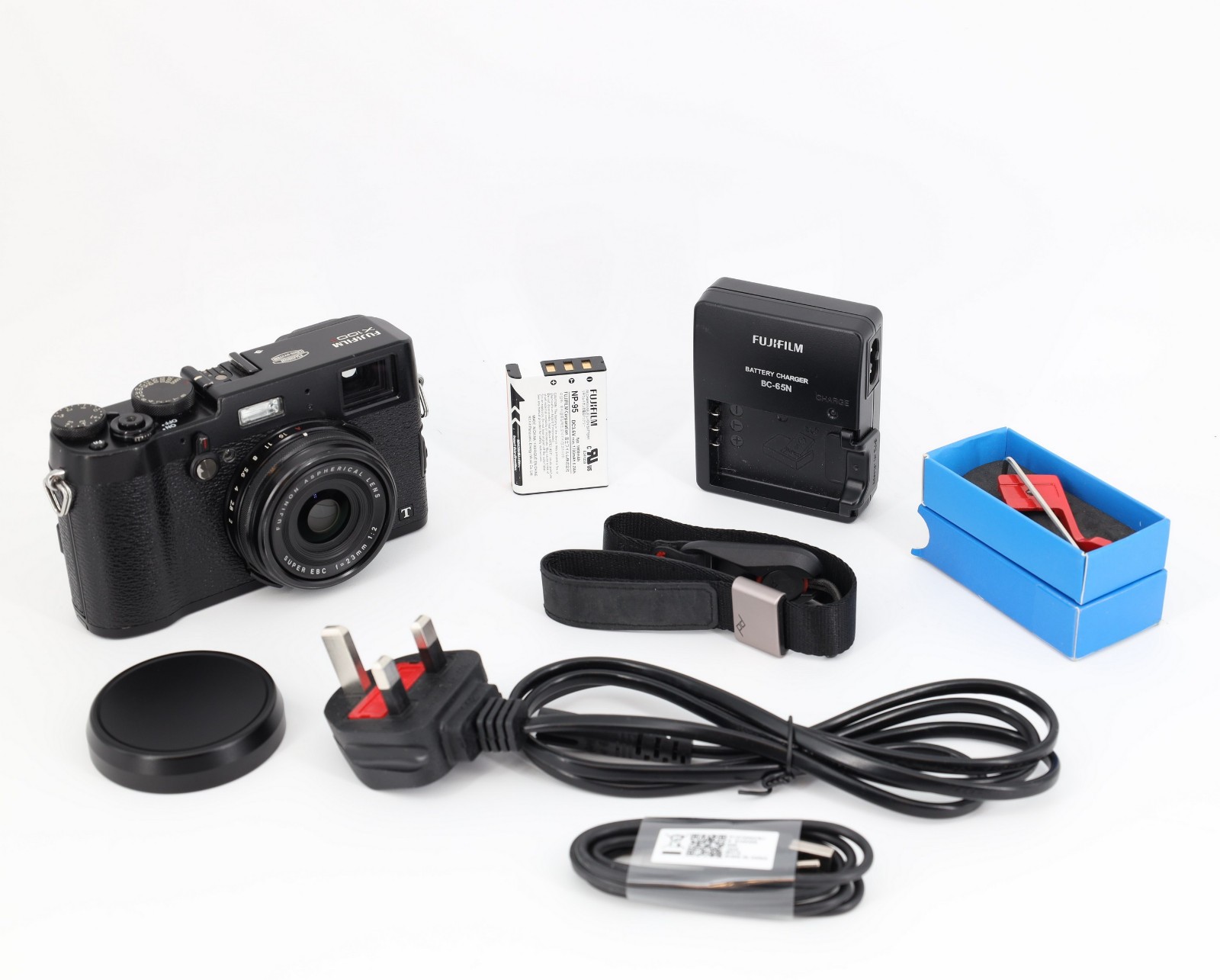 Fujifilm X Series X100T 16.3MP Digital Camera - Black