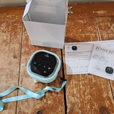 blue hands free zomee z2 double electric breast pump