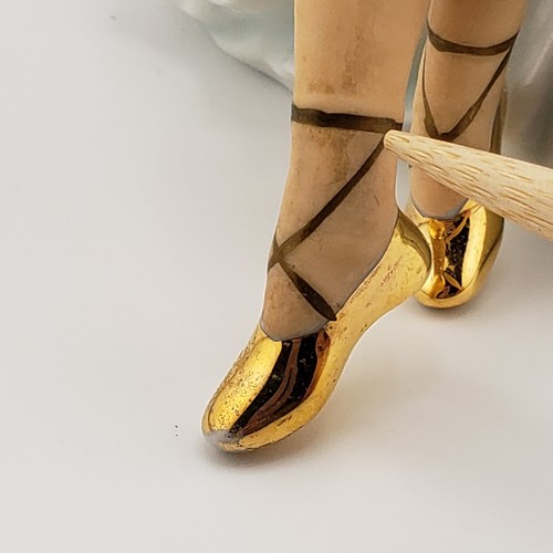 Bailarina Wagner & Apel con espejo figura de porcelana 1935-49 reparación de cuello *Leer* - Imagen 15 de 19